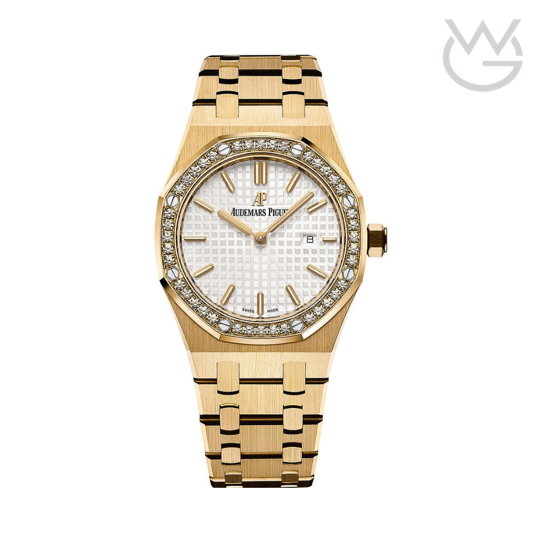 Audemars Piguet Royal Oak — Gold-Tone & Off White