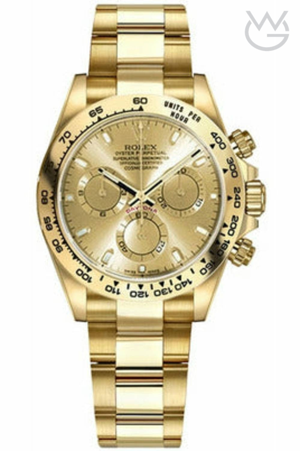 Rolex Cosmograph Daytona – Yellow Gold Champagne