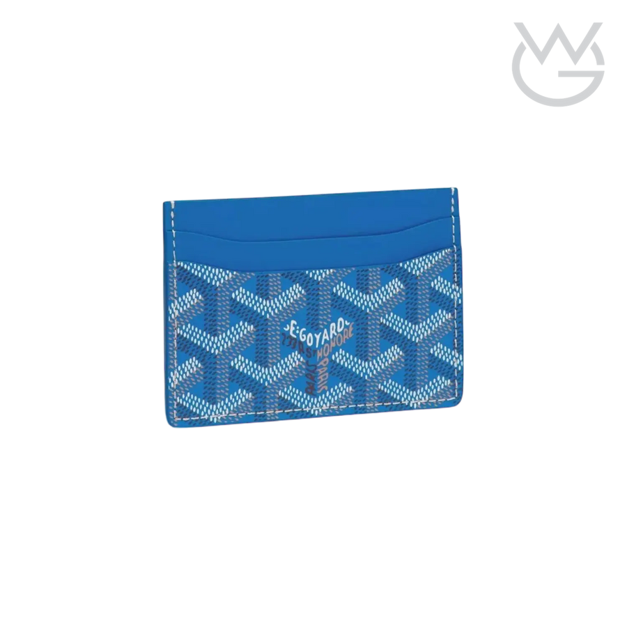 Goyard Saint Sulpice Card Holder – Sky Blue - View 1