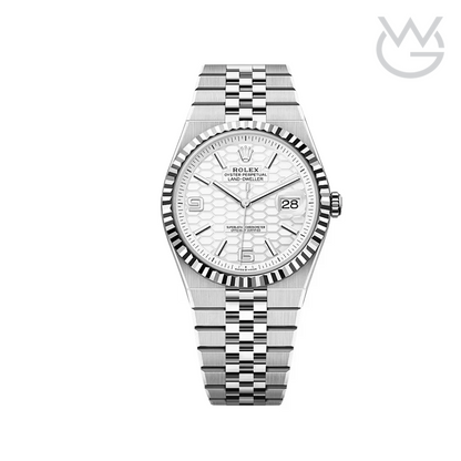 Rolex Land Dweller White Dial Silver