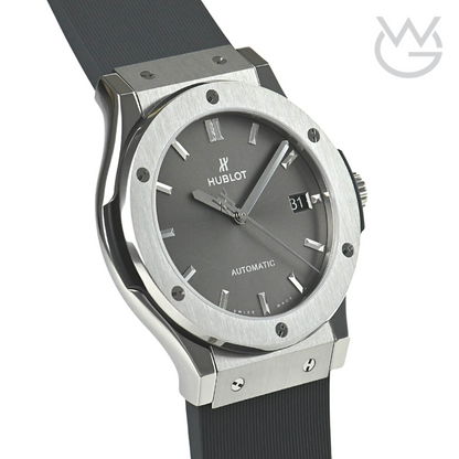 Hublot Classic Fusion Ladies Watch – Grey Titanium Tone - View 3