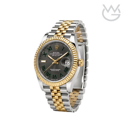 Rolex Datejust – Wimbledon Dial Two Tone Silver Gold