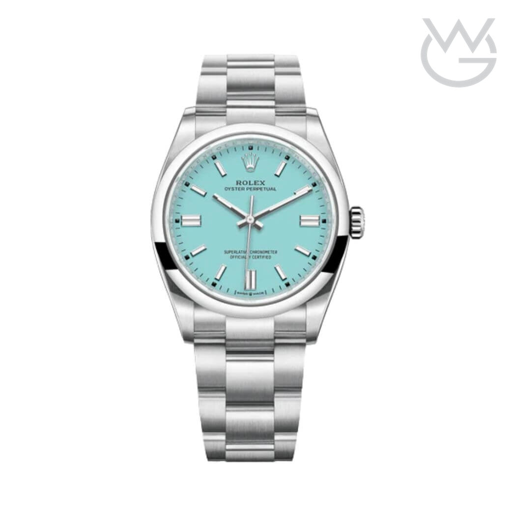Rolex Oyster Perpetual – 36 Turquoise Blue Dial