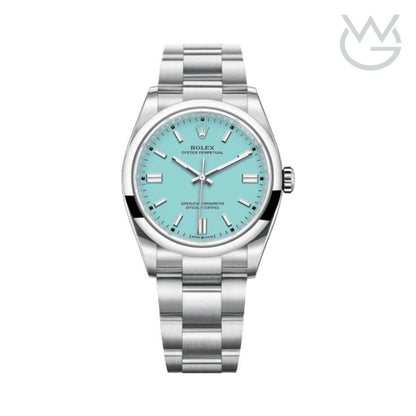 Rolex Oyster Perpetual – 36 Turquoise Blue Dial