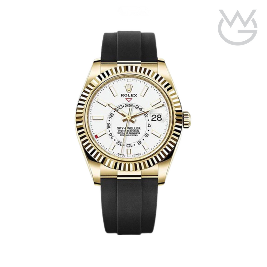 Rolex Oysterflex White Index Dial