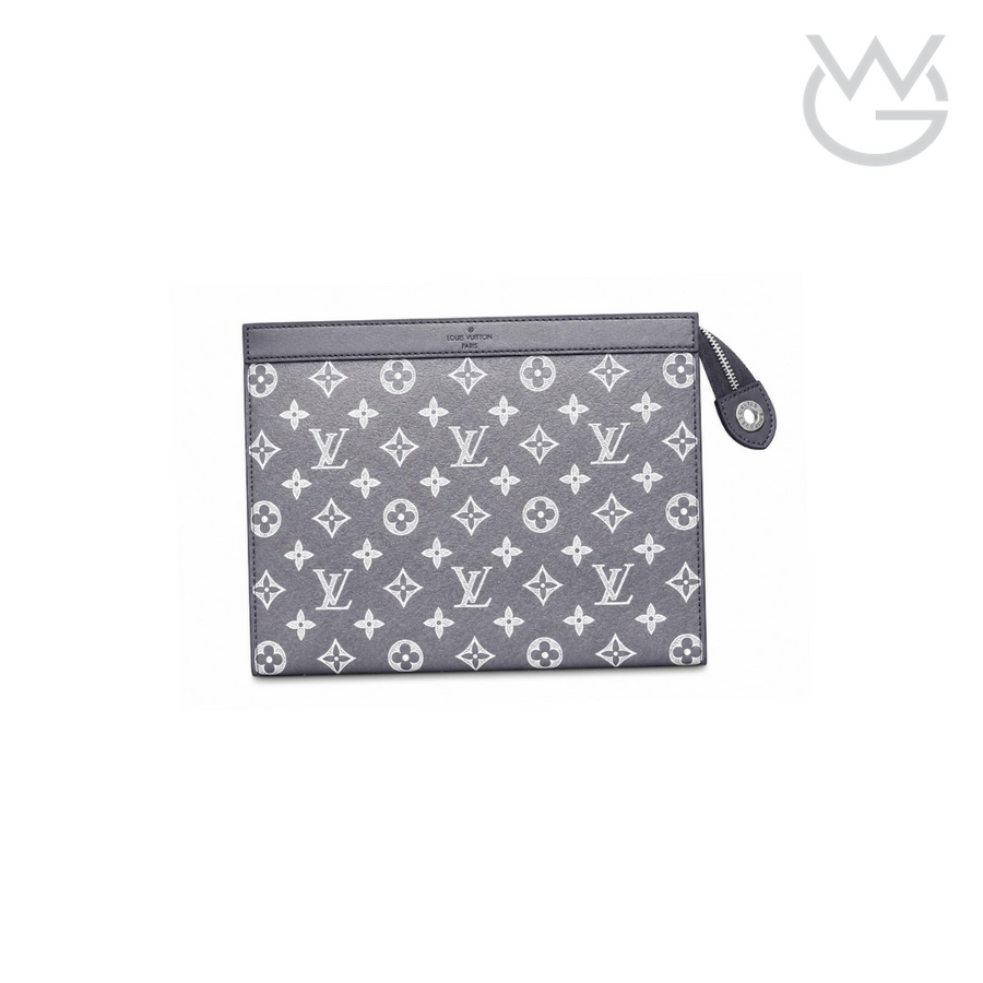Louis Vuitton Pochette Voyage Clutch – Grey - View 1