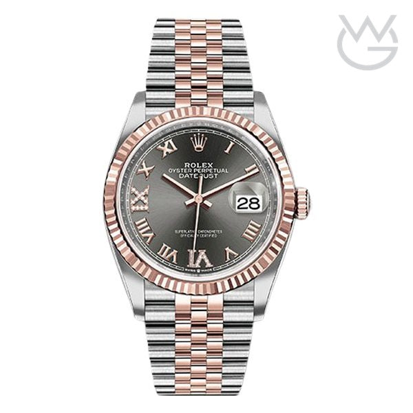 Rolex Datejust – Dark Rhodium Roman Dial