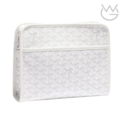 Goyard Jouvence Toiletry Bag MM – White - View 1