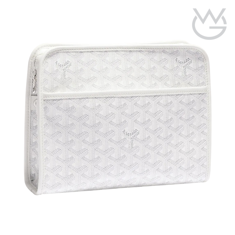 Goyard Jouvence Toiletry Bag MM – White - View 1