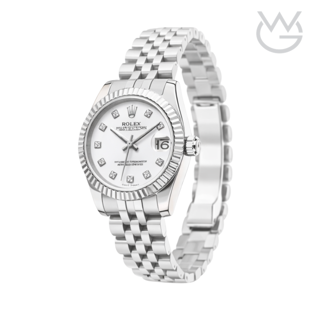 Rolex Datejust – White Diamond Dial