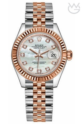 Rolex Datejust – Light Blue Gold Steel