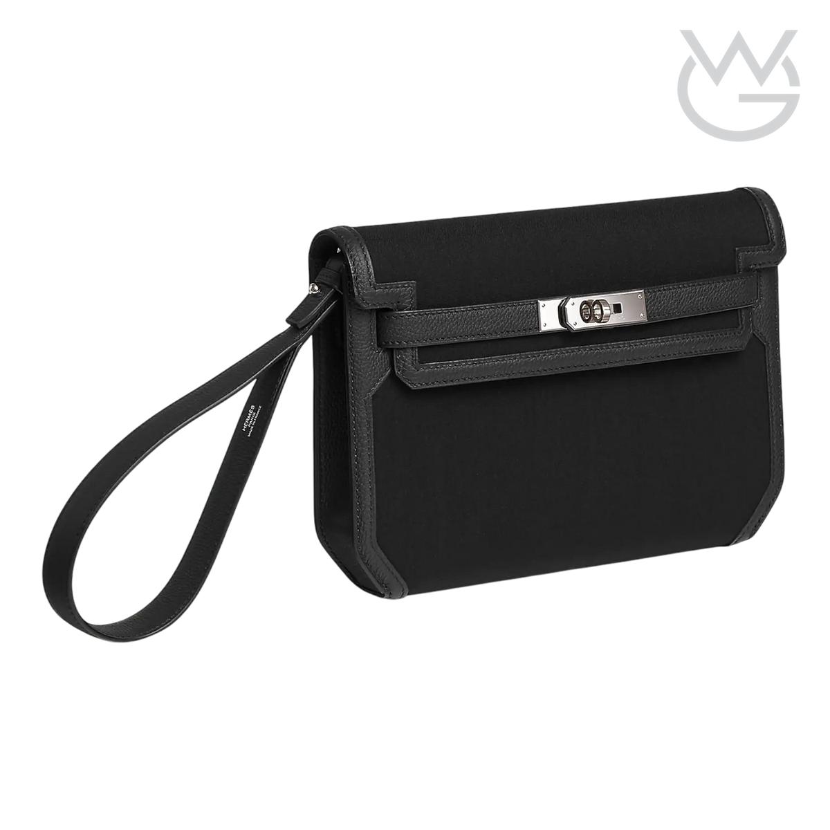 Hermès Depeche 25 Pouch – Noir / Noir - View 2