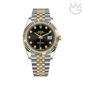 Rolex Datejust – Black Dial Yellow Silver