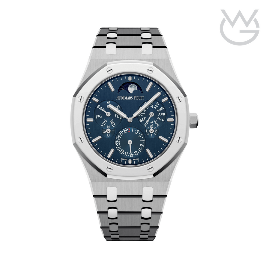 Audemars Piguet Royal Oak – Calendar Ultra-Thin Blue Dial