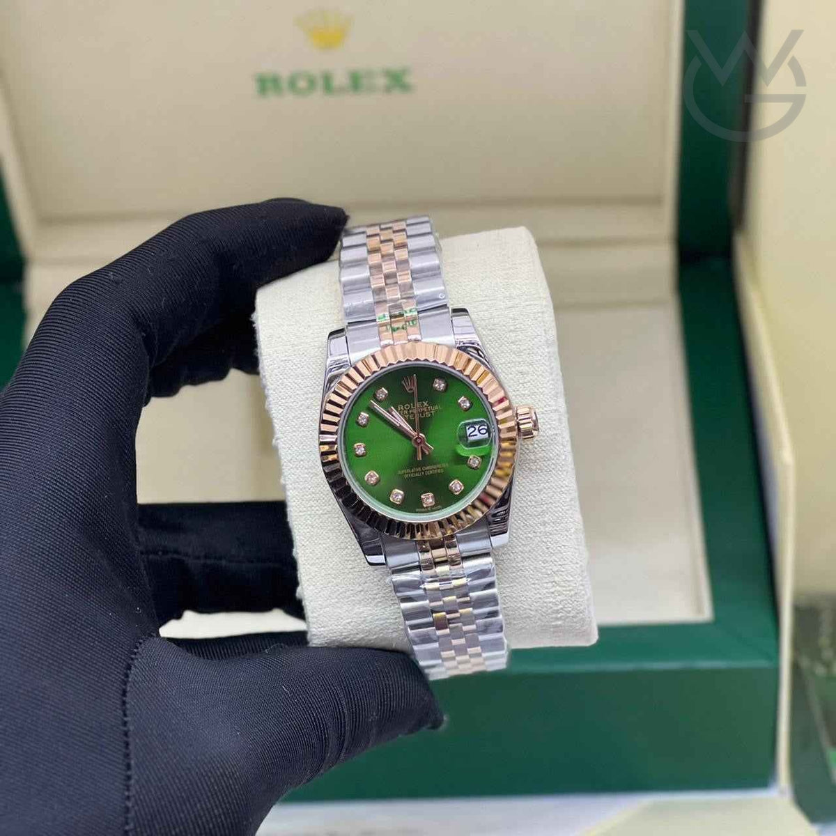 Rolex Datejust – Olive Green Dial