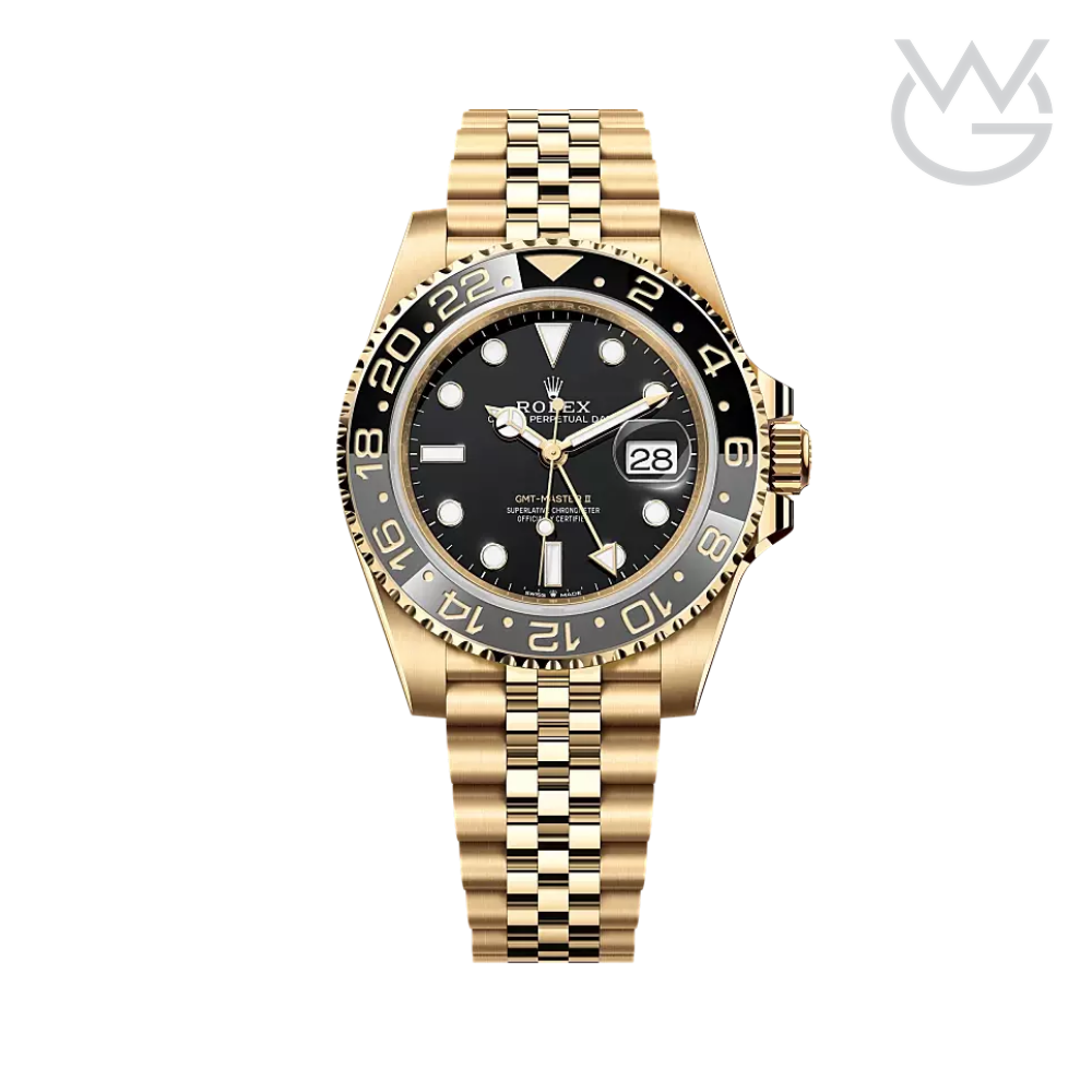 Rolex GMT-Master II – Yellow Gold Black Dial
