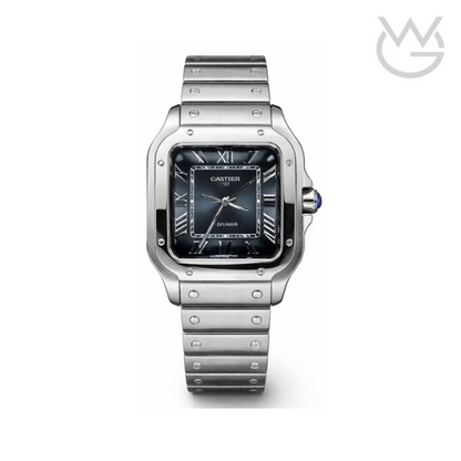 Cartier Santos de Cartier – Steel Blue Dial