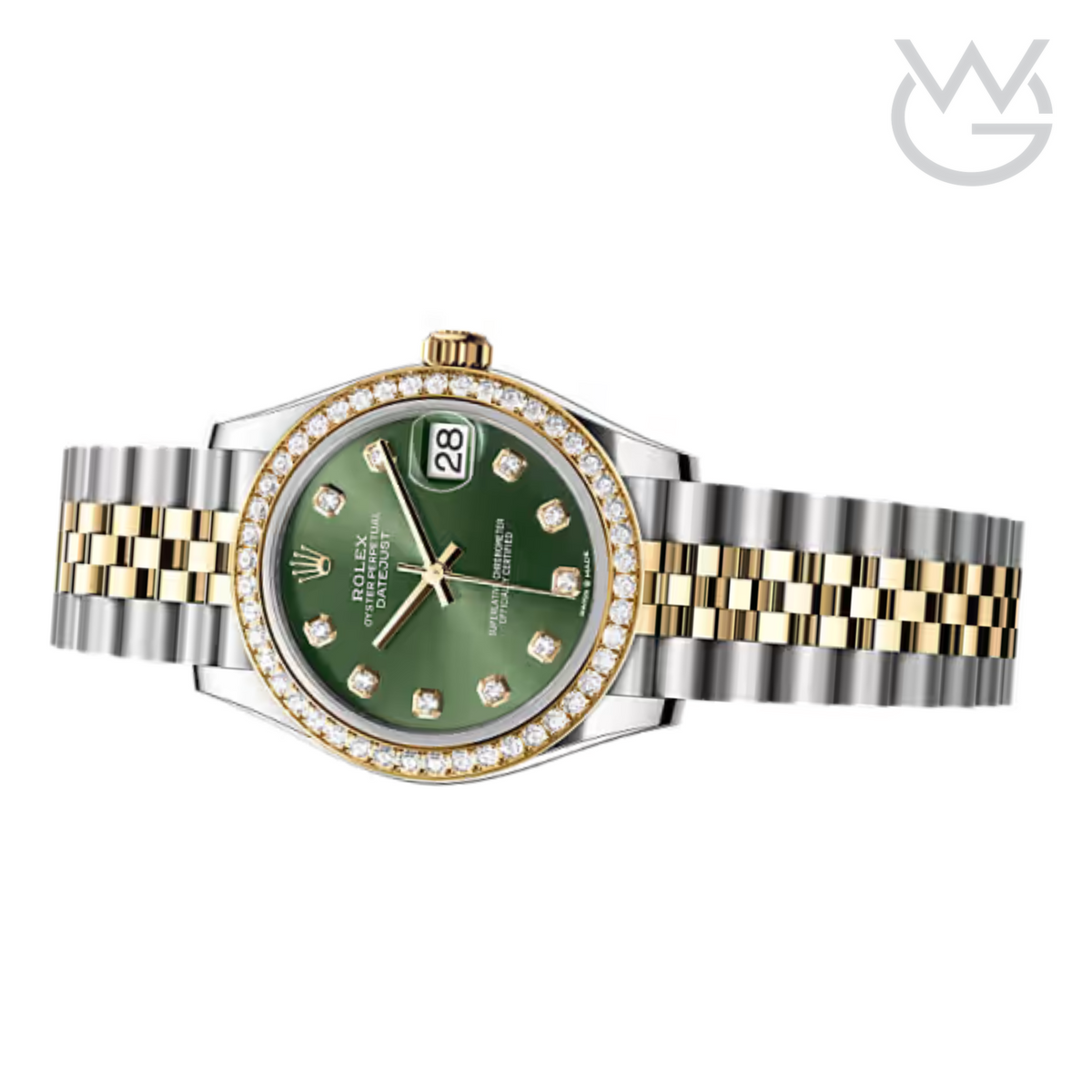 Rolex Lady-Datejust – Olive Green Dial, Two Tone - View 2