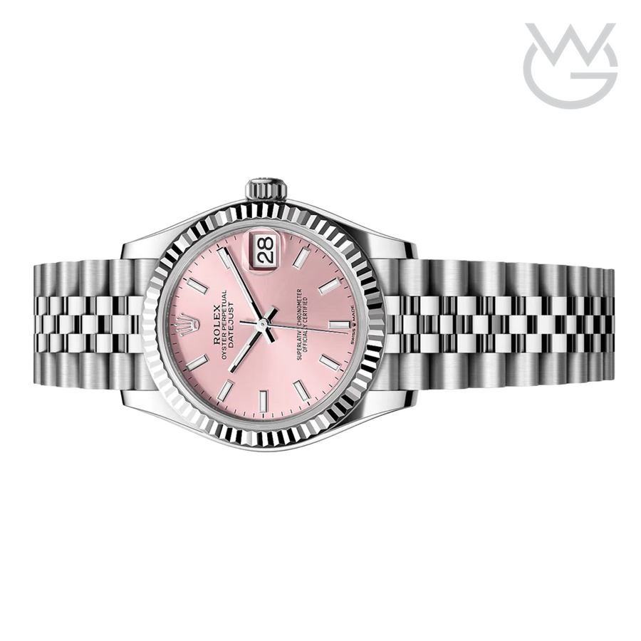 Rolex Lady-Datejust – Pink Dial, White Gold Tone - View 2