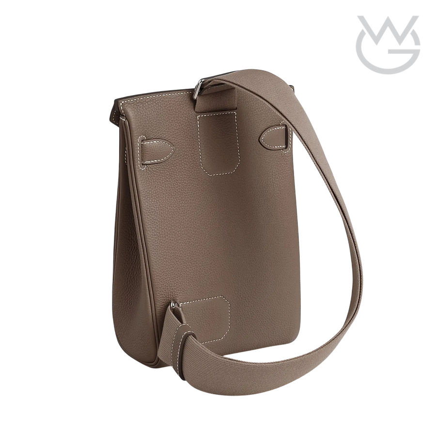 Hermès HAC À Dos Backpack – Etoupe - View 2