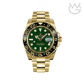 Rolex GMT-Master II – Green Dial Yellow Gold Steel