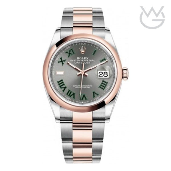 Rolex Datejust – Smooth Wimbledon Dial