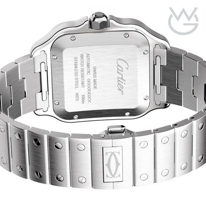 Cartier Santos de Cartier – Steel Black Dial