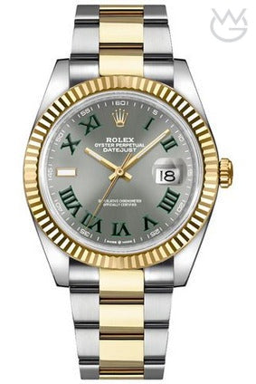 Rolex Datejust – Grey Dial Yellow Steel