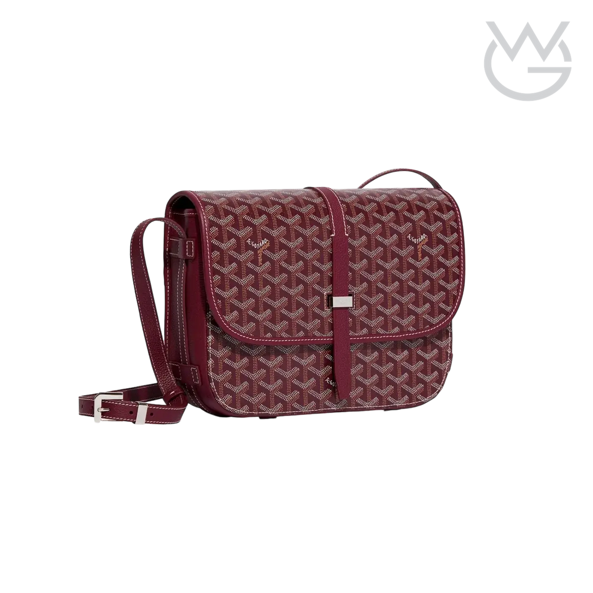 Goyard Belvedere Crossbody Bag – Bordeaux - View 1