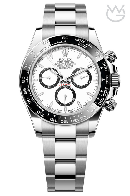 Rolex Cosmograph Daytona – Panda White Dial Steel