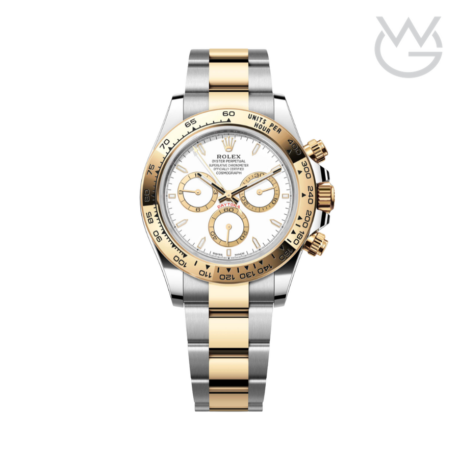 Rolex Cosmograph Daytona – Two-Tone White Dial