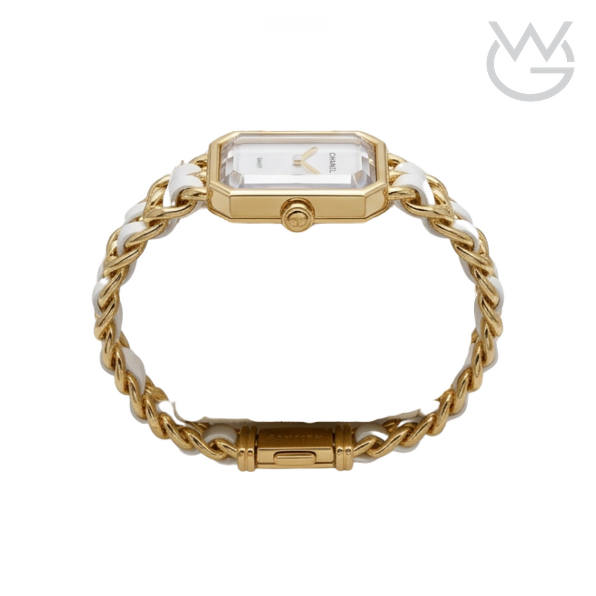 Chanel Première – Chain White & Gold
