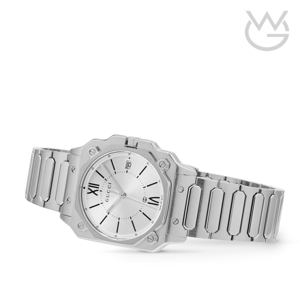 Gucci G-Flat Ladies Watch – Silver Dial - View 2