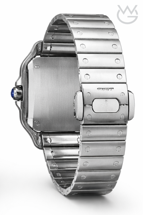 Cartier Santos de Cartier – Steel Blue Dial