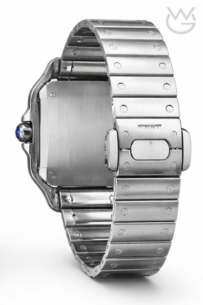Cartier Santos de Cartier – Steel Blue Dial