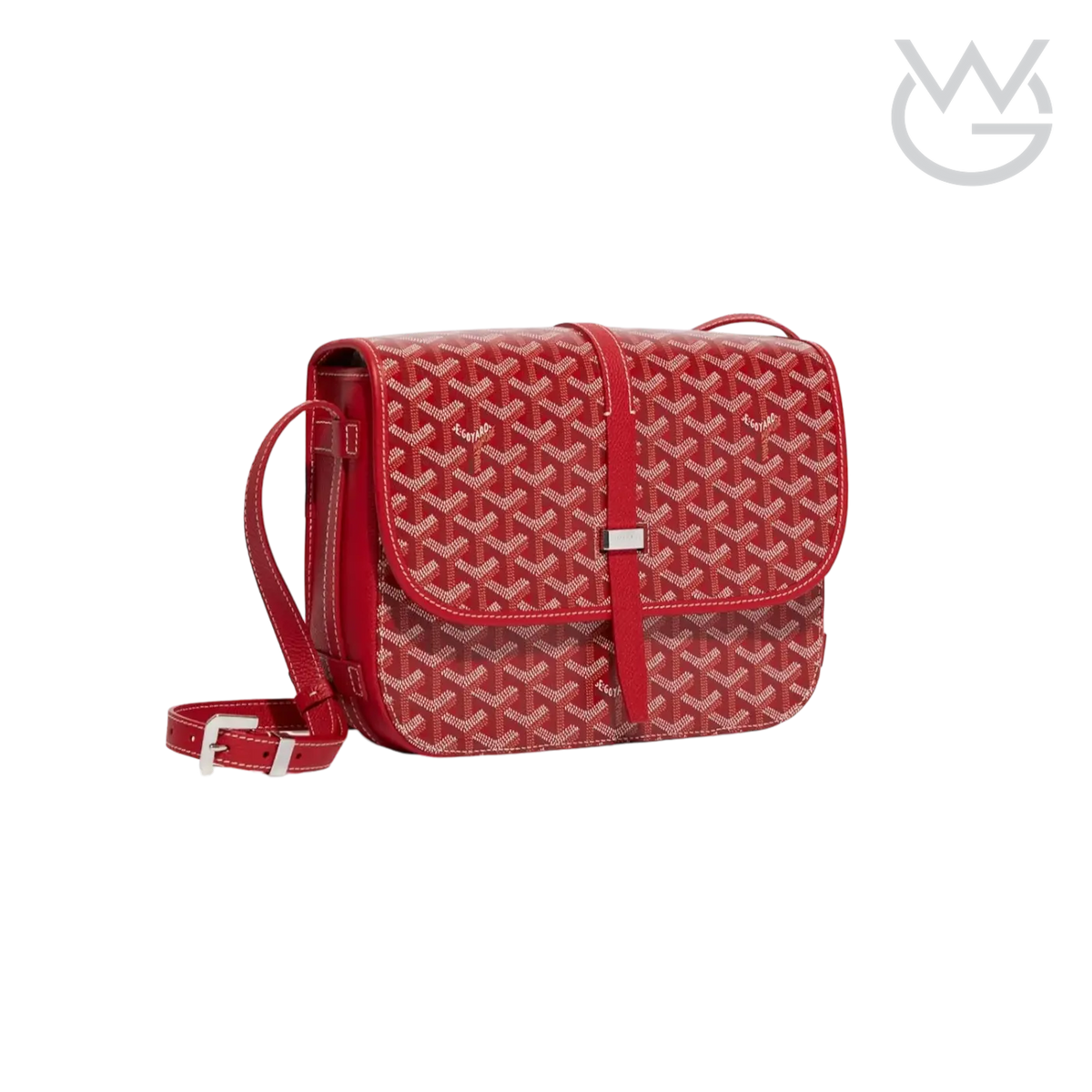 Goyard Belvedere Crossbody Bag – Red - View 1