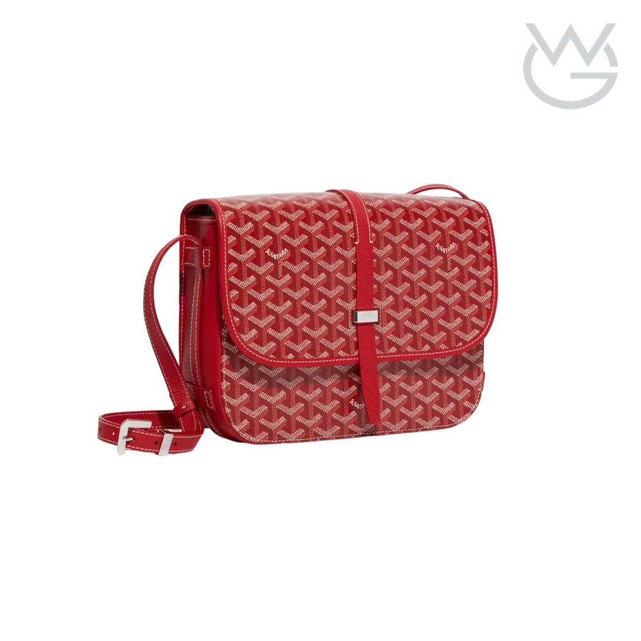 Goyard Belvedere Crossbody Bag – Red - View 1