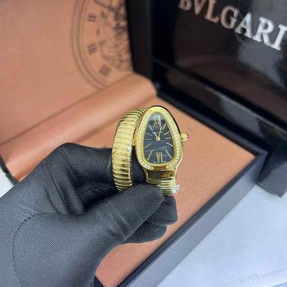 Bvlgari Serpenti Tubogas – Yellow Gold Diamond
