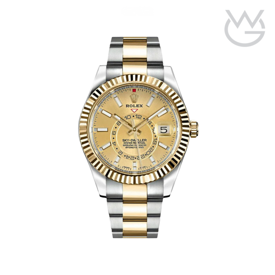 Rolex Sky-Dweller – Champagne Dial