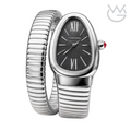 Bvlgari Serpenti Tubogas – Steel Black Opaline Dial