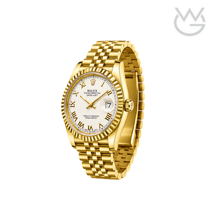 Rolex Datejust – Mint Gold White Dial Gold