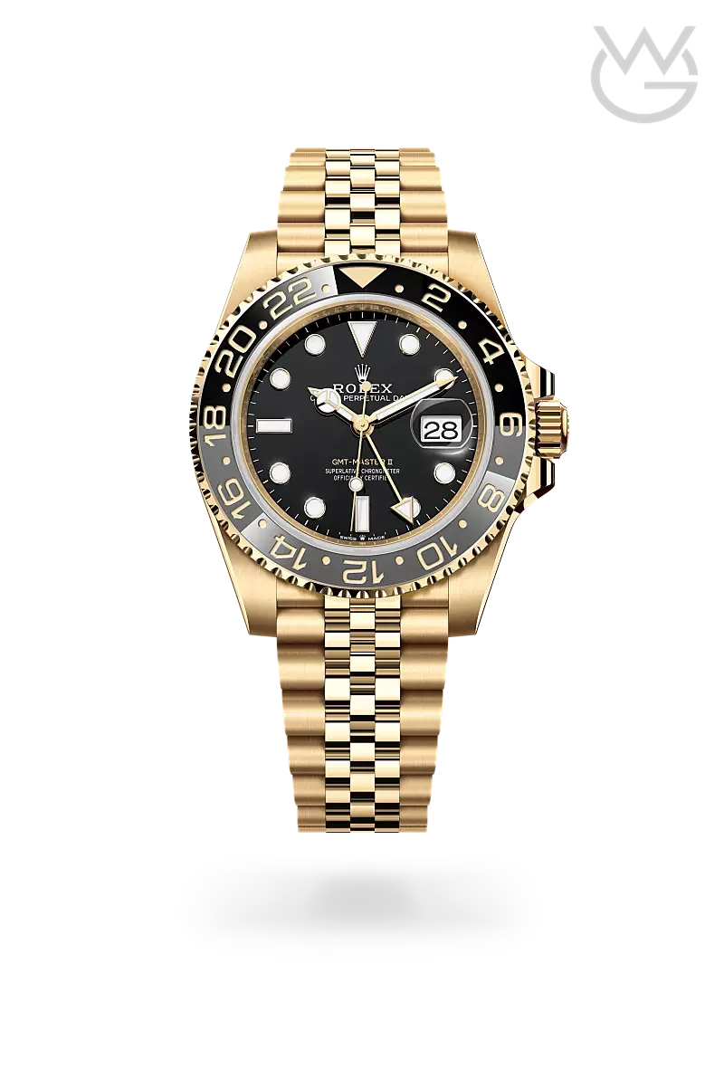 Rolex GMT-Master II – Yellow Gold Black Dial