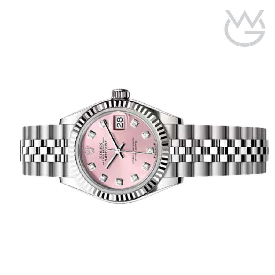 Rolex Lady-Datejust – Pink Sunray Dial, Steel Tone - View 2