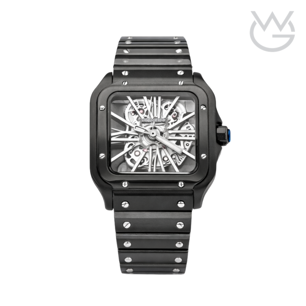 Cartier Santos de Cartier – Full Black Version