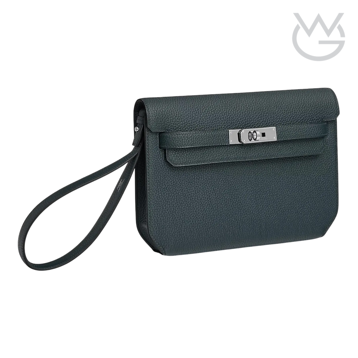 Hermès Depeche 25 Pouch – Bleu Océan - View 2