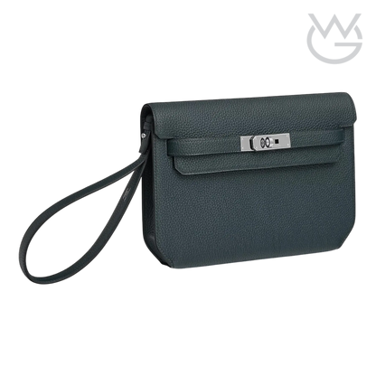 Hermès Depeche 25 Pouch – Bleu Océan - View 2