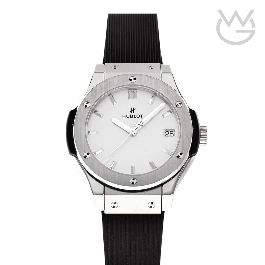 Hublot Classic Fusion Ladies Watch – Titanium Tone & Opaline Dial - View 1
