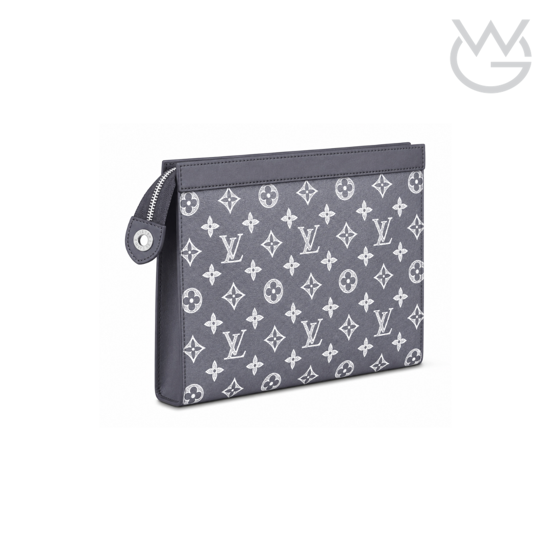 Louis Vuitton Pochette Voyage Clutch – Grey - View 2