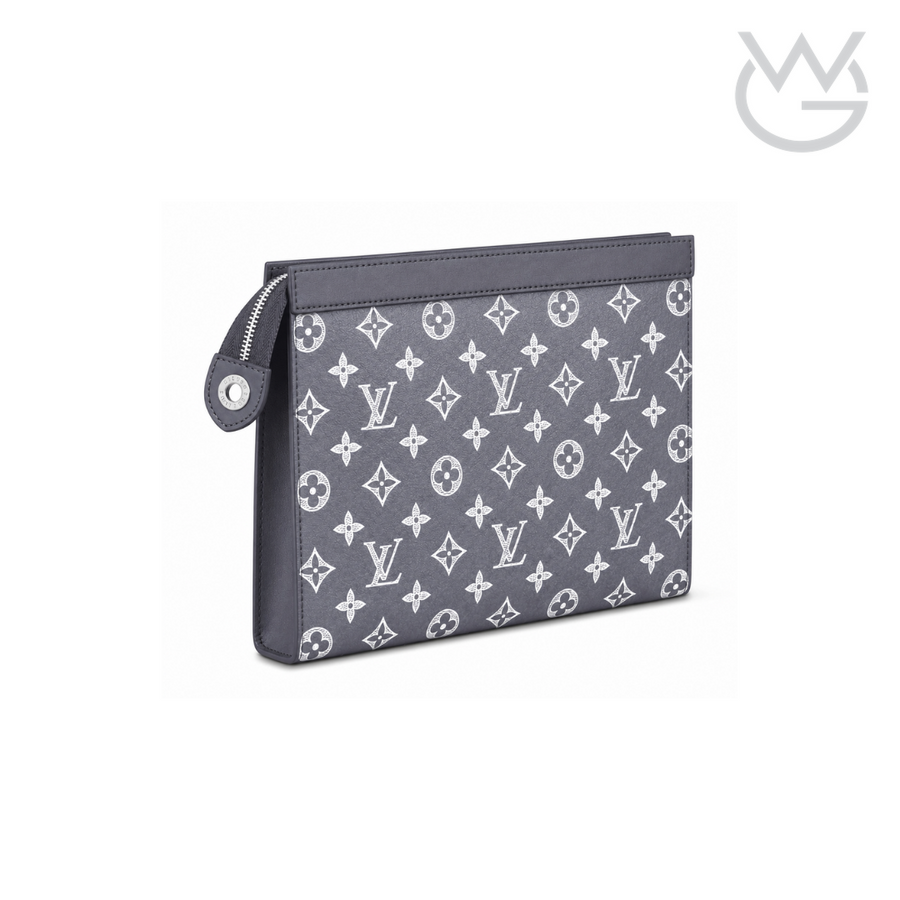 Louis Vuitton Pochette Voyage Clutch – Grey - View 2