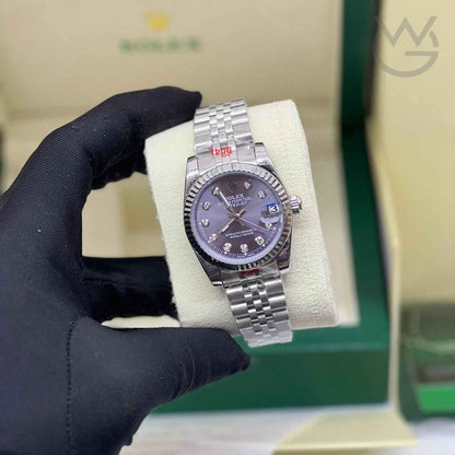 Rolex Datejust – Diamond Dial Fluted Bezel